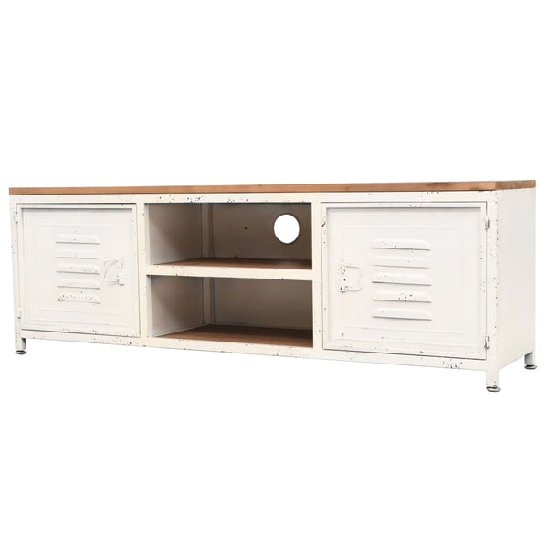 vidaXL TV-Schrank 120x30x40 cm Weiß
