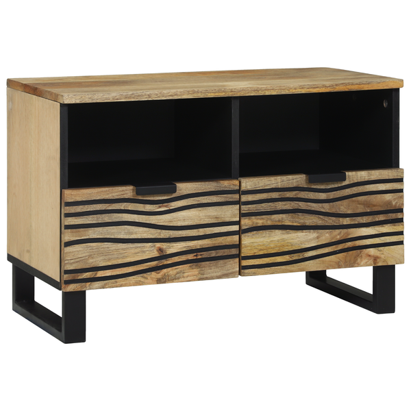 vidaXL TV Schrank 70x33.5x46 cm Massivholz Mango