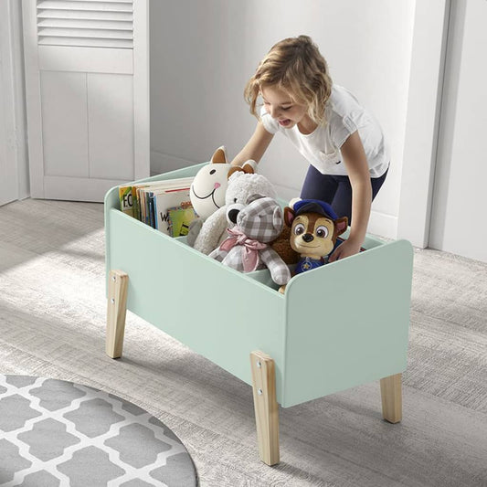 Vipack Kids Spielzeugkiste Kiddy Holz Minz