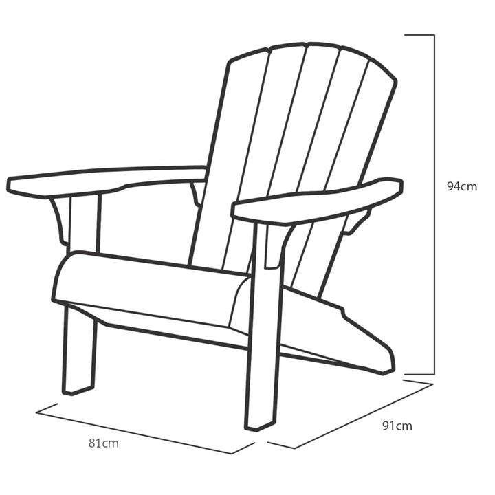 Keter Adirondack-Stuhl Troy