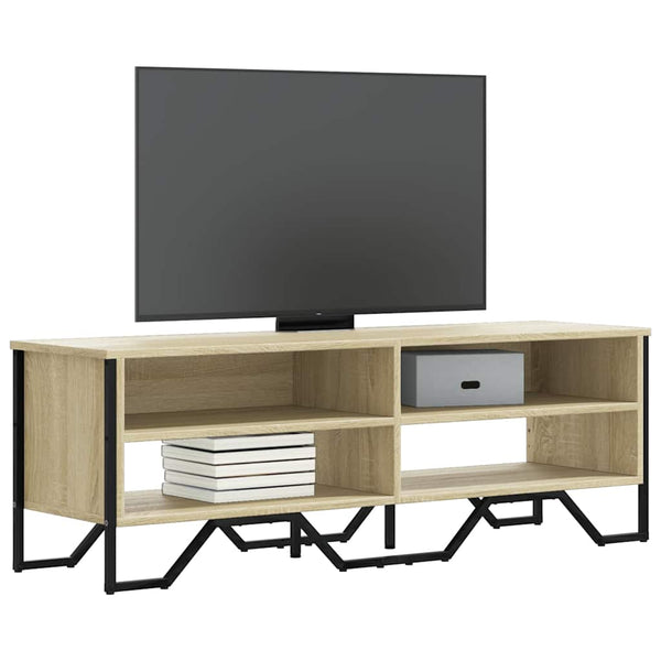 vidaXL TV-Schrank Sonoma-Eiche 122x34x41 cm Holzwerkstoff