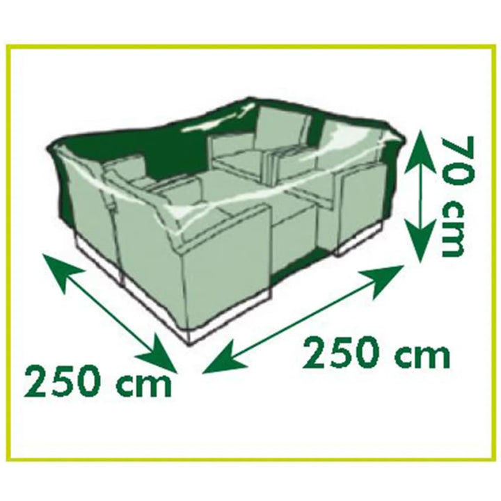 Nature Gartenmöbelabdeckung Für Niedrigen Tisch Stühle