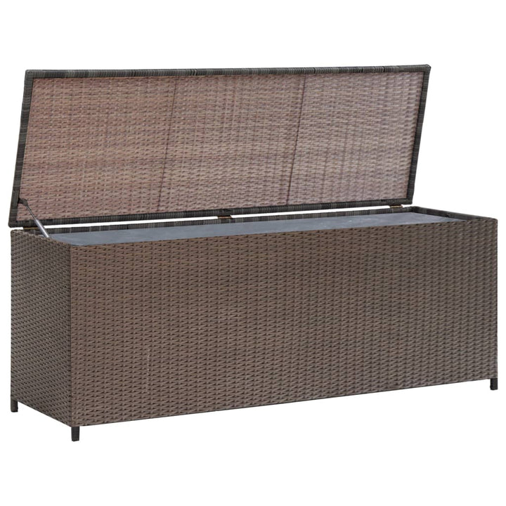 Garten-Auflagenbox 120X50X60 Cm Poly Rattan