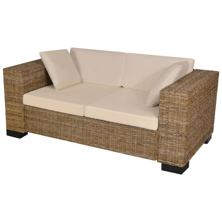 Sofa Echtes Rattan