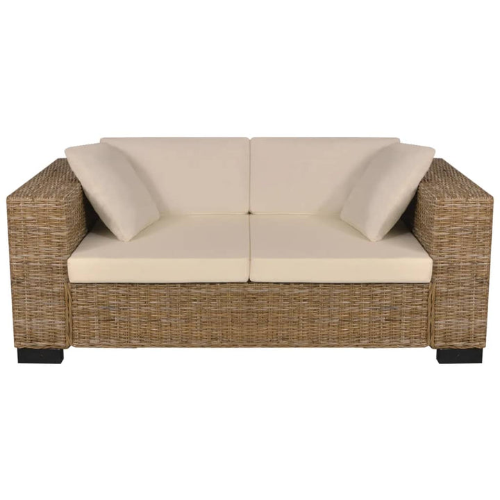 Sofa Echtes Rattan