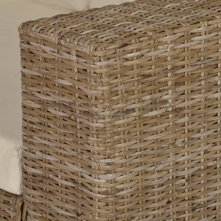 Sofa Echtes Rattan