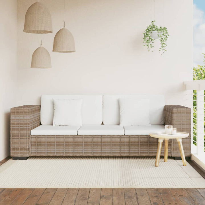 Sofa Echtes Rattan