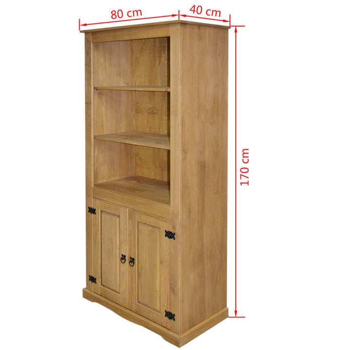 Buffetschrank Mexiko-Stil Kiefernholz 80X40X170 Cm