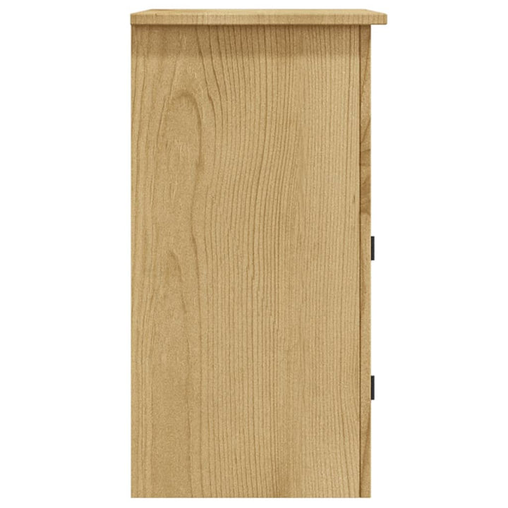 Tv-Schrank Im Mexiko-Stil Kiefer Massiv Corona 80 X 43 X 78 Cm