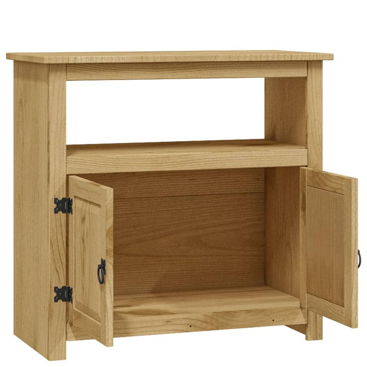 Tv-Schrank Im Mexiko-Stil Kiefer Massiv Corona 80 X 43 X 78 Cm