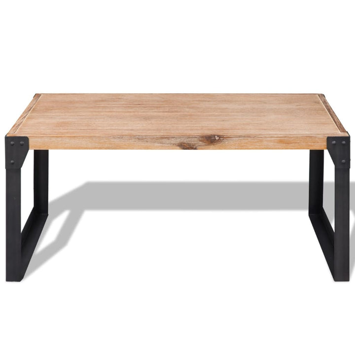 Couchtisch Massivholz Akazie 100X60X45 Cm