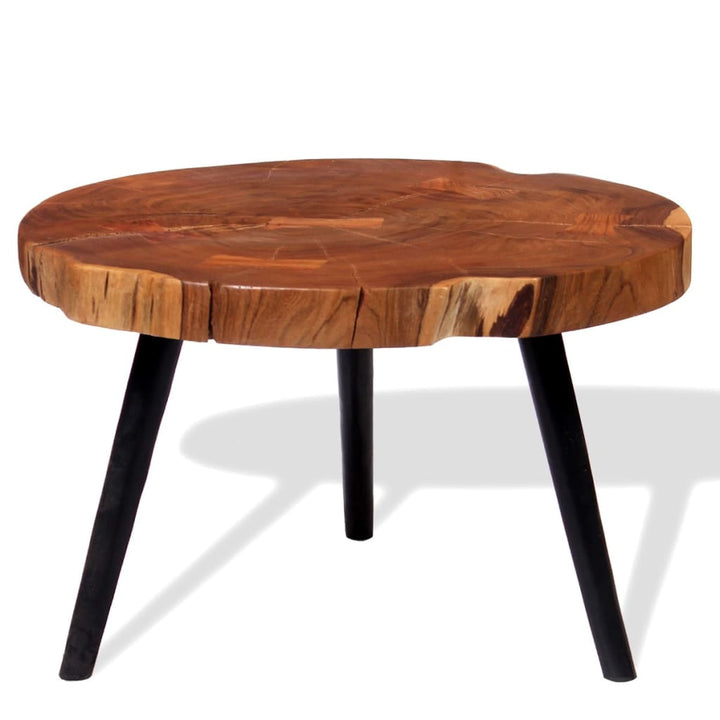 Couchtisch Massivholz Akazie (55-60)X40 Cm