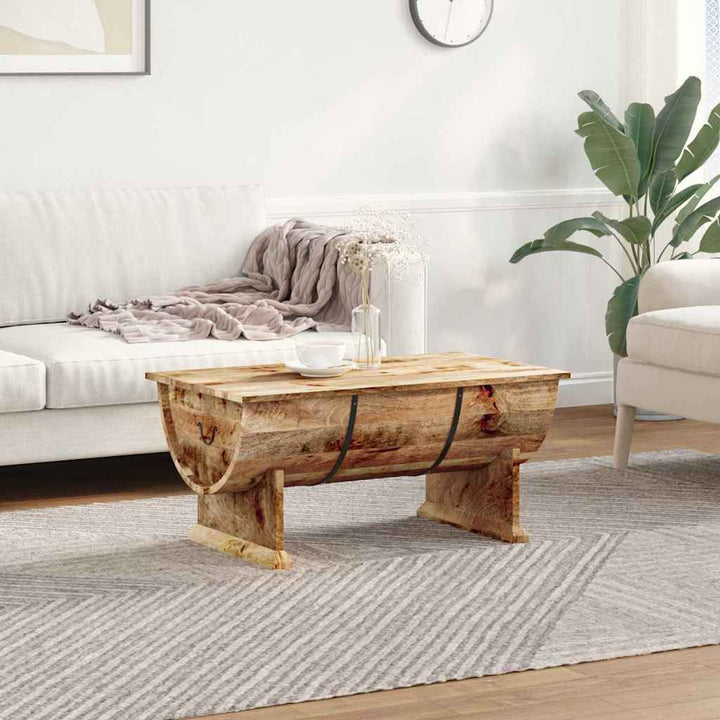 Couchtisch Massivholz Mango 88X50X40 Cm