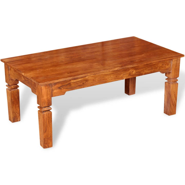 Couchtisch Massivholz 110X60X45 Cm