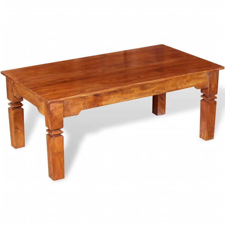 Couchtisch Massivholz 110X60X45 Cm