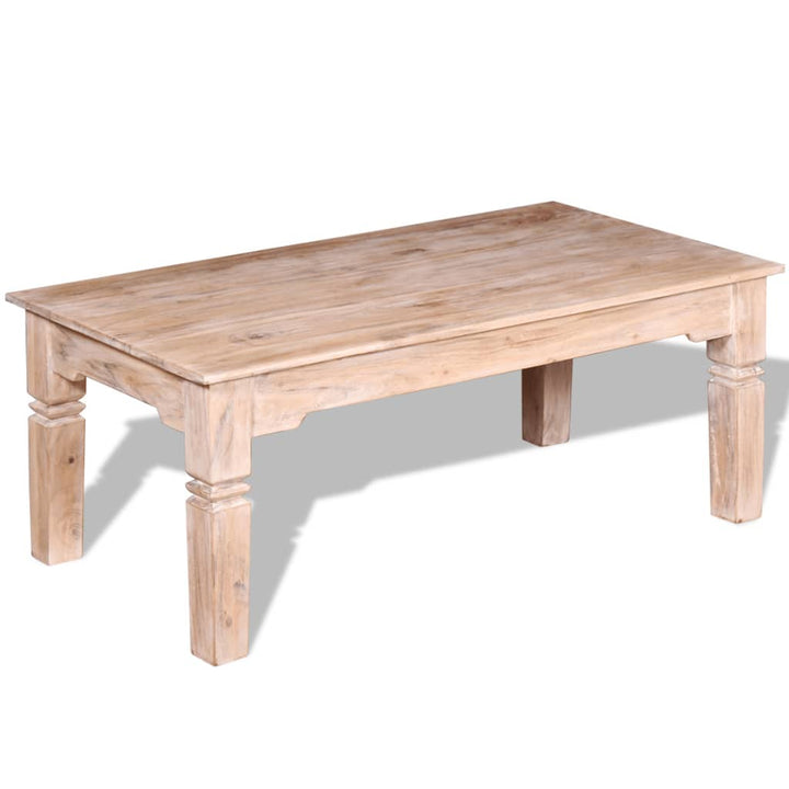 Couchtisch Massivholz 110X60X45 Cm