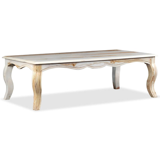 Couchtisch Massivholz 110 X 60 X 35 Cm