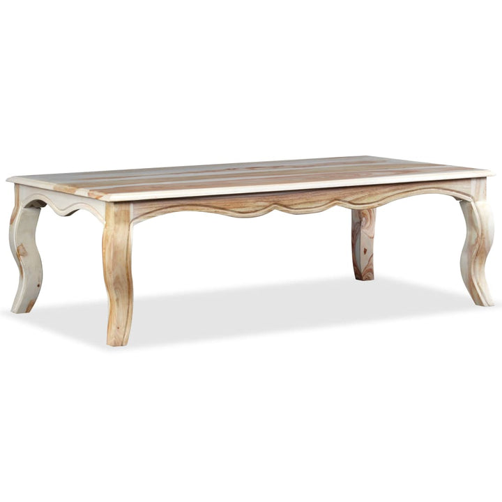 Couchtisch Massivholz 110 X 60 X 35 Cm