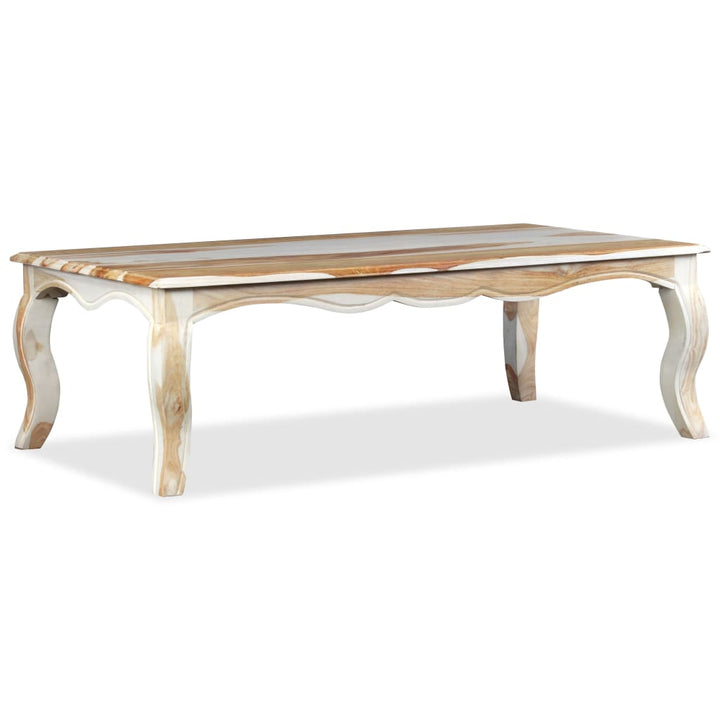 Couchtisch Massivholz 110 X 60 X 35 Cm