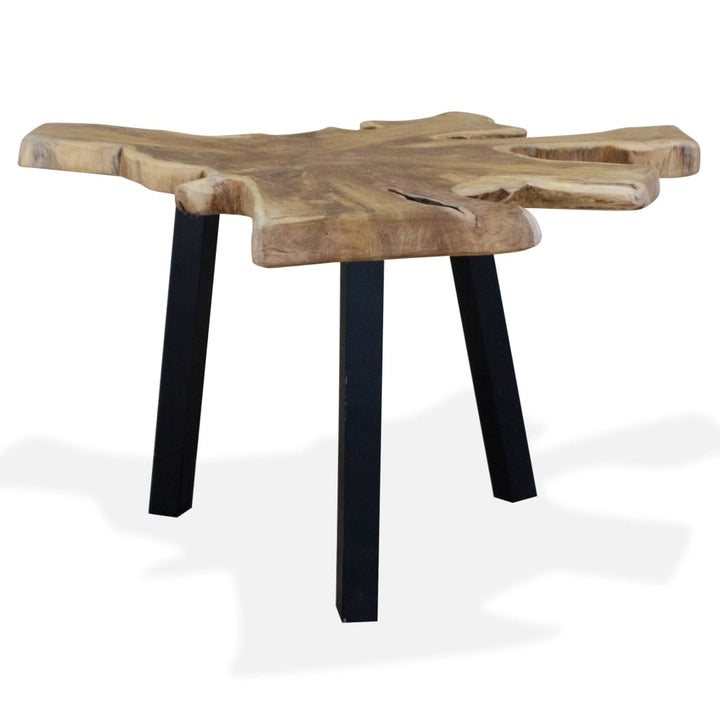 Couchtisch Massivholz Teak 80X70X38 Cm