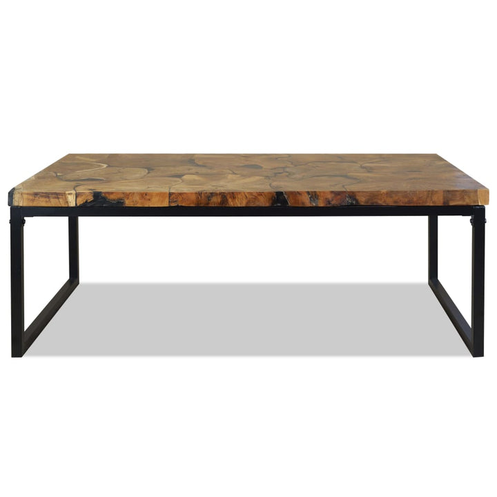 Couchtisch Teak Harz 110X60X40 Cm