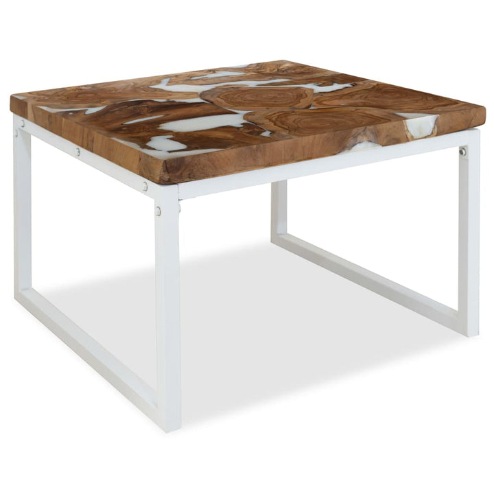 Couchtisch Teak Harz 110X60X40 Cm