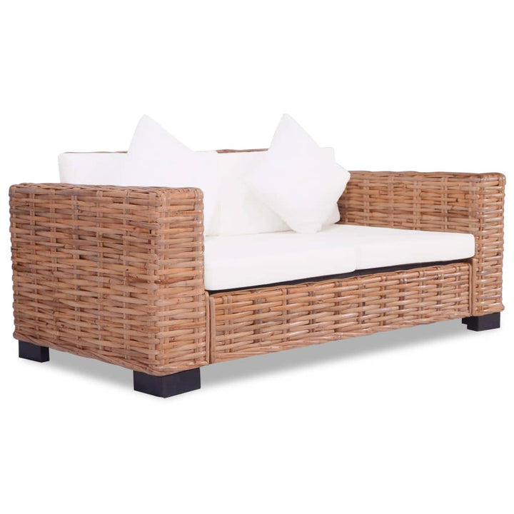 -Sofa Natürliches Rattan