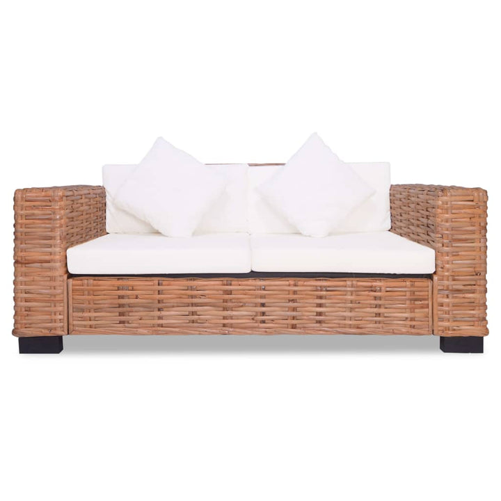 -Sofa Natürliches Rattan