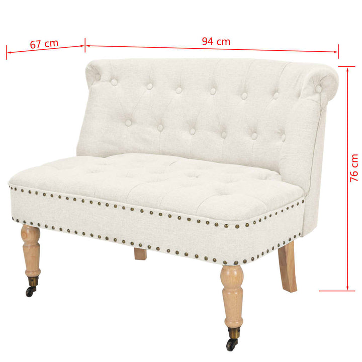 Loveseat Stoff 94X67X76 Cm