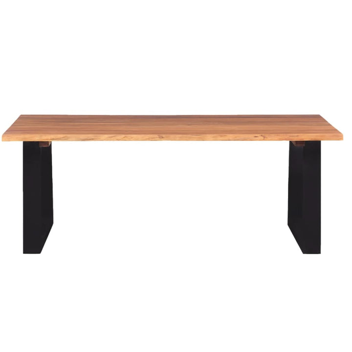 Couchtisch Massivholz Akazie 110X60X40 Cm