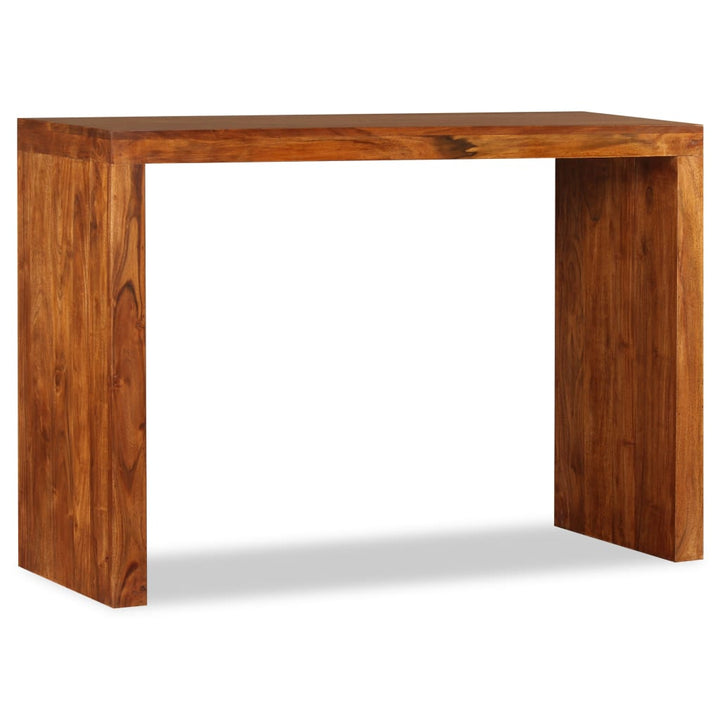 Konsolentisch Massivholz Mit Honigfarbener Politur 110X40X76 Cm