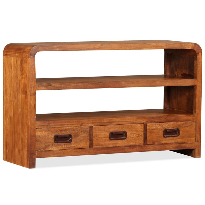 Tv-Schrank Massivholz Akazie 90X30X55 Cm