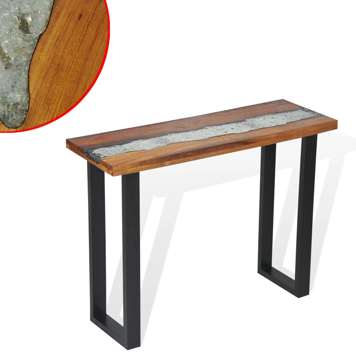 Konsolentisch Teak 100 X 35 X 75 Cm