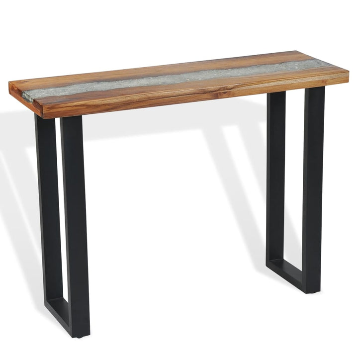 Konsolentisch Teak 100 X 35 X 75 Cm