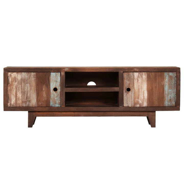 Tv-Schrank Massivholz Akazie Vintage 118X30X40 Cm