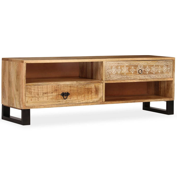 Tv-Schrank Massivholz Mango 120X30X40 Cm