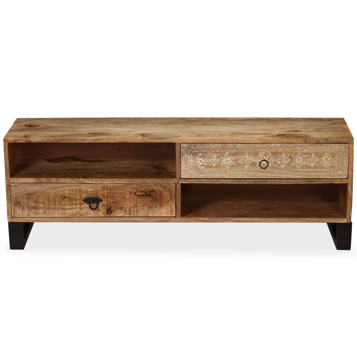 Tv-Schrank Massivholz Mango 120X30X40 Cm