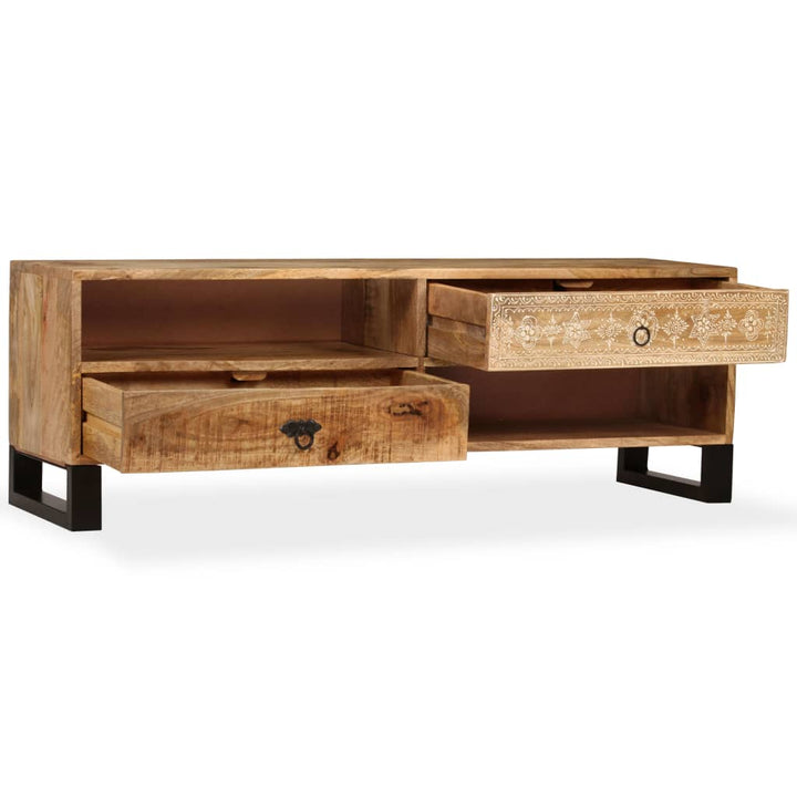 Tv-Schrank Massivholz Mango 120X30X40 Cm