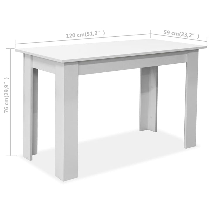 3-Tlg. Essgruppe Tisch Und Bänke Holzwerkstoff