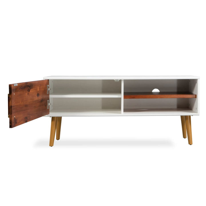 Tv-Schrank Massivholz Akazie 120X35X45 Cm