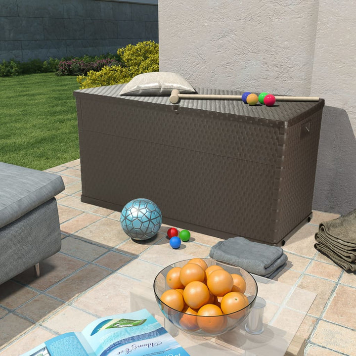 Garten-Aufbewahrungsbox 120X56X63 Cm Pp Rattan