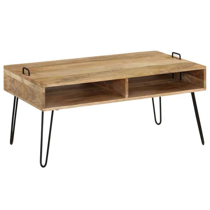 Couchtisch Massivholz Mango 100X60X45 Cm