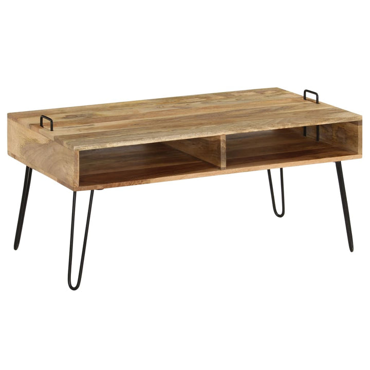 Couchtisch Massivholz Mango 100X60X45 Cm