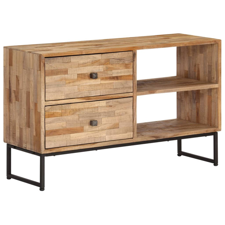 Tv-Schrank Recyceltes Teakholz 90X30X55 Cm