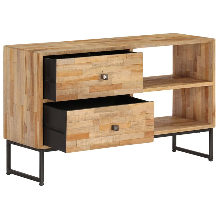 Tv-Schrank Recyceltes Teakholz 90X30X55 Cm