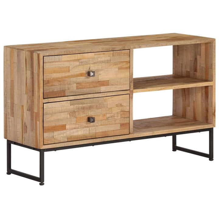 Tv-Schrank Recyceltes Teakholz 90X30X55 Cm