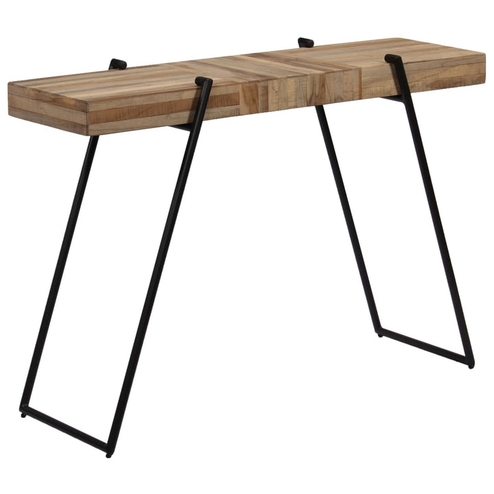 Konsolentisch Recyceltes Teak 120 X 35 X 81 Cm