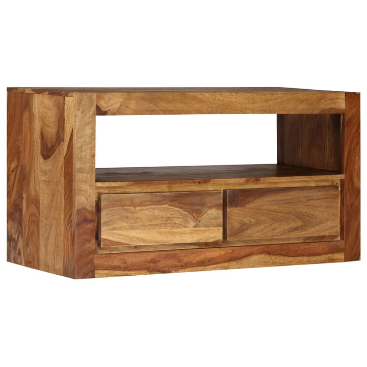 Tv-Schrank Massivholz Palisander 80X30X40 Cm