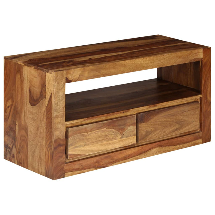 Tv-Schrank Massivholz Palisander 80X30X40 Cm