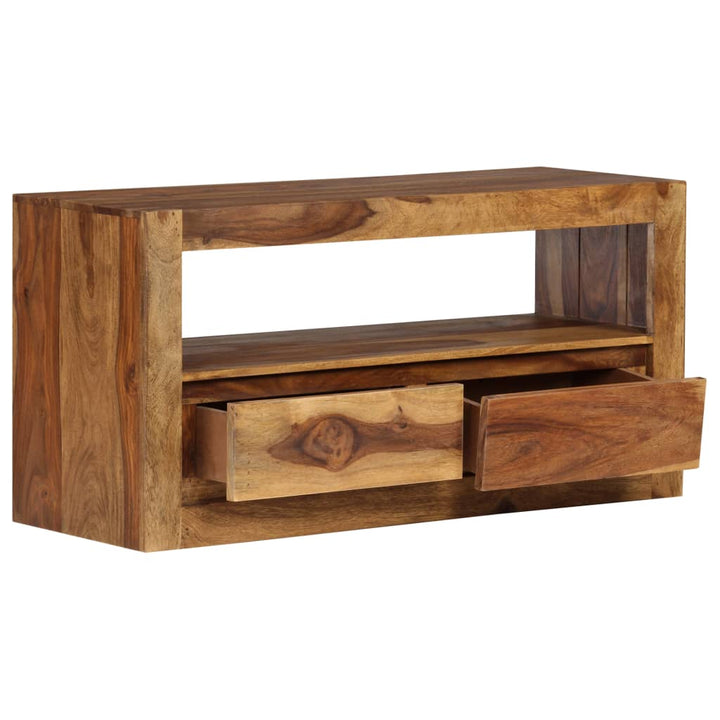 Tv-Schrank Massivholz Palisander 80X30X40 Cm